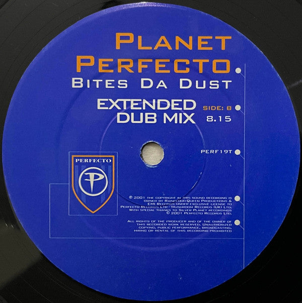 Planet Perfecto : Bites Da Dust (12", Promo)