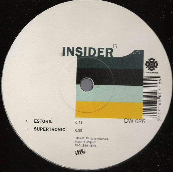 Insider : Estoril (12")