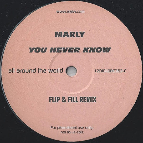 Marly : You Never Know (2x12", Promo)