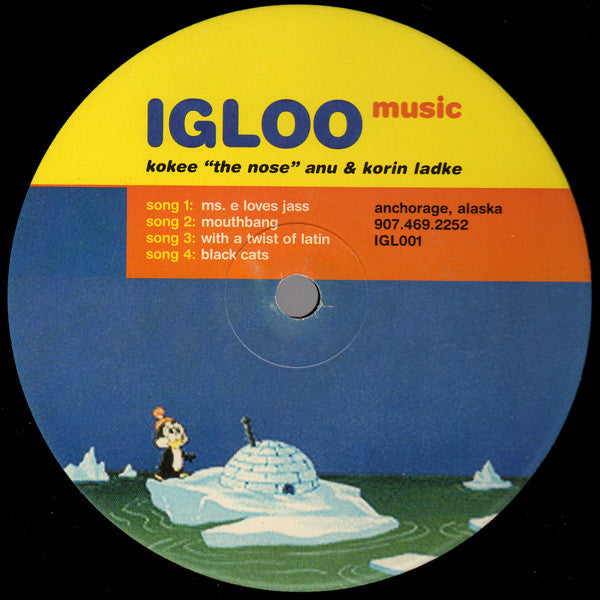Kokee "The Nose" Anu & Korin Ladke* : Ms. E Loves Jass (12")