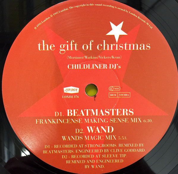 ChildLiner DJ's* : The Gift Of Christmas (2x12", Promo)