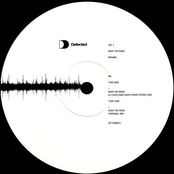 Jay-J : Keep On Risin' (12", Promo)