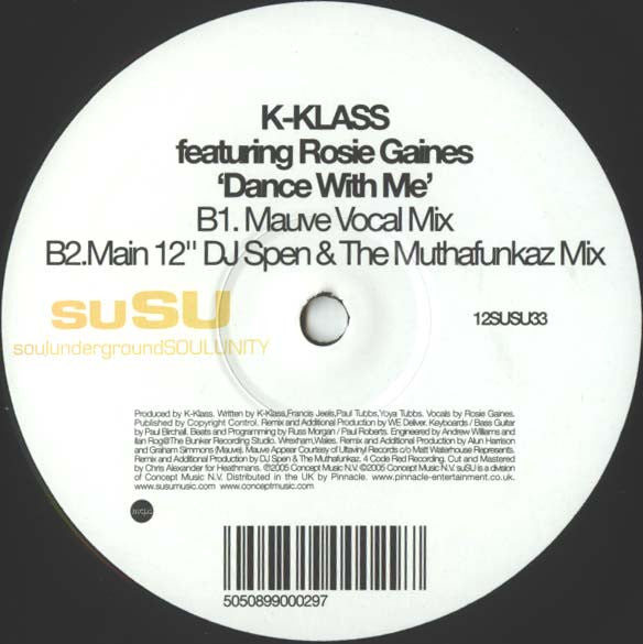 K-Klass : Dance With Me (12")