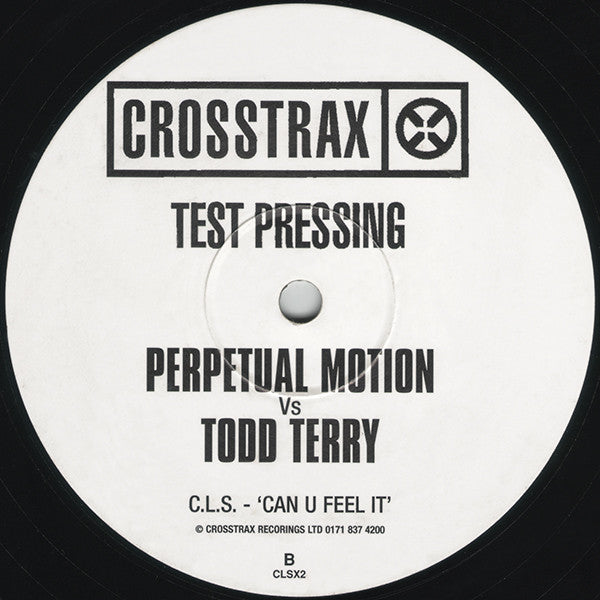 CLS : Can U Feel It (12", TP)