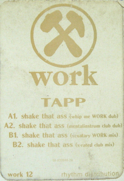 Tapp : Shake That Ass (12")