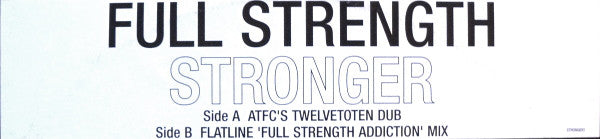 S Club 7 : Stronger (Full Strength Mixes) (12", Promo, W/Lbl)