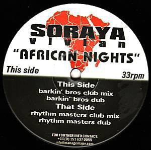 Soraya Vivian : African Nights (12")