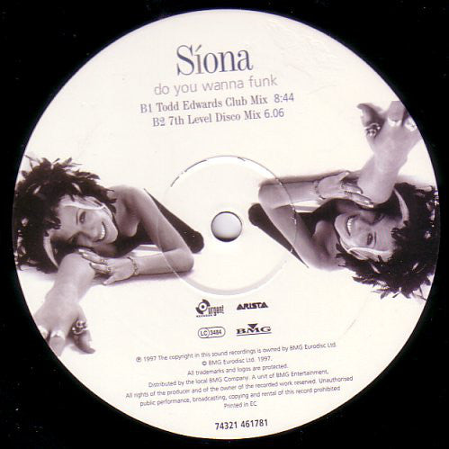 Siona : Do You Wanna Funk (12")