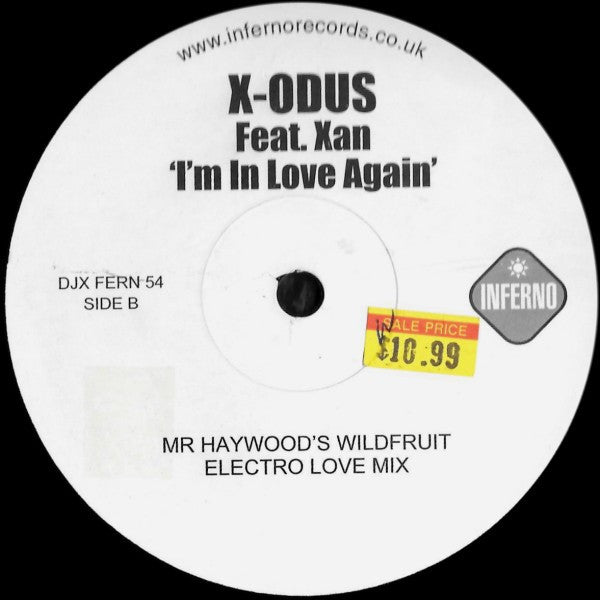 X-Odus Feat. Xan : I'm In Love Again (12")