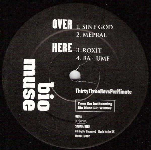 Bio Muse : Sine God (12")