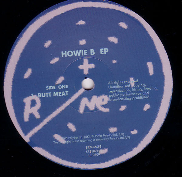 Howie B. : EP (12")