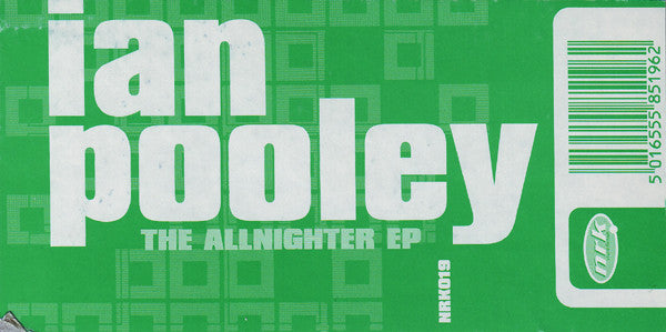 Ian Pooley : The Allnighter EP (12", EP)