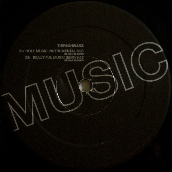 Tiefschwarz : Music (2x12")