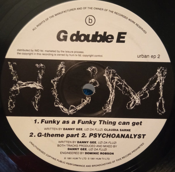 G Double E : B-Line From Hell (12")
