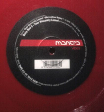 Drive Red 5 : Your Sincerely Lionel (12", Red)