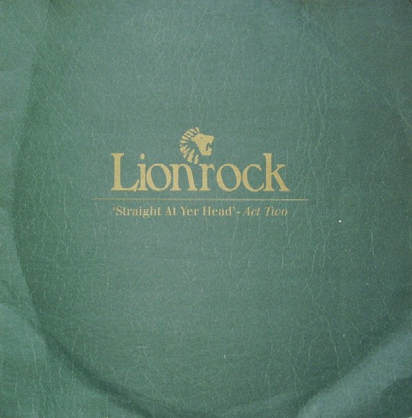 Lionrock : Straight At Yer Head - Act Two (12", Single)