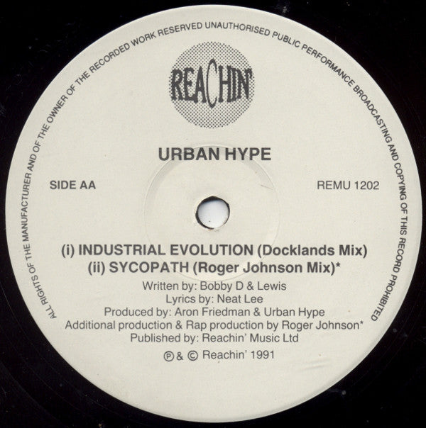 Urban Hype : Sycopath (12")