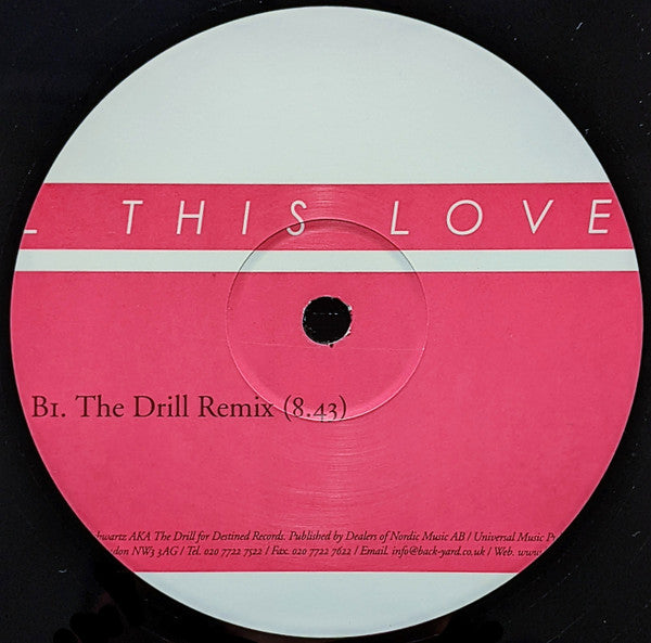The Similou : All This Love (12")