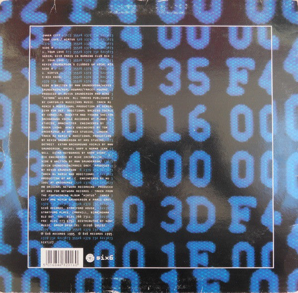 Inner City : Your Love / Hiatus (12")