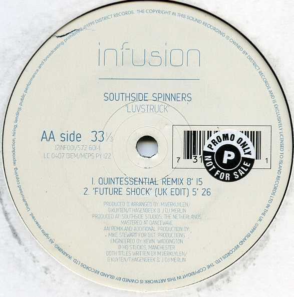 Southside Spinners : Luvstruck (12")