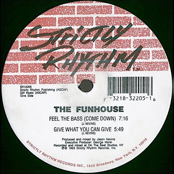 The Funhouse : You Can't Hold Back (12")