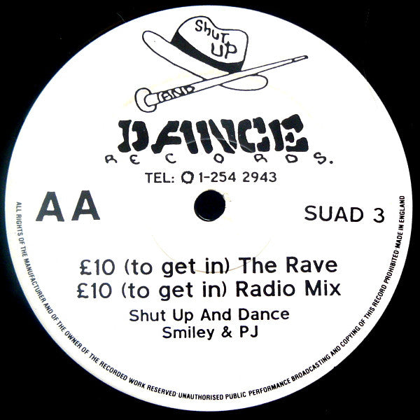 Shut Up And Dance* : Twenty Pounds To Get In (12", Single)