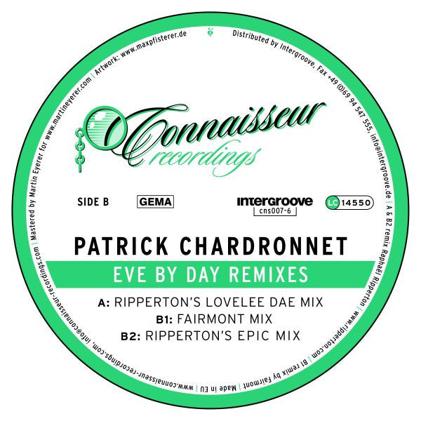 Patrick Chardronnet : Eve By Day (Remixes) (12")
