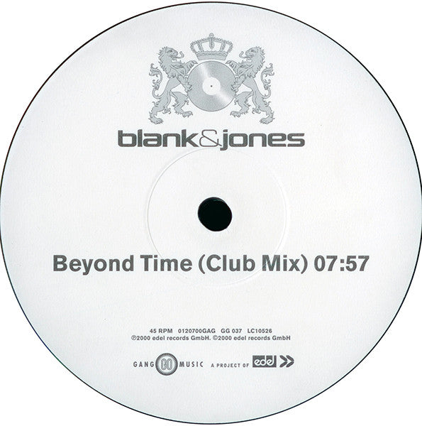 Blank & Jones : Beyond Time (Club Mix) (12", S/Sided)