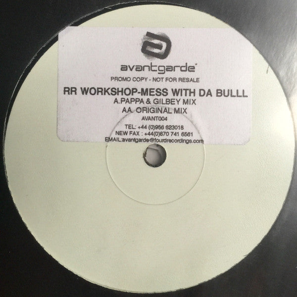 RR Workshop : Mess With Da Bull (12", Promo, W/Lbl)