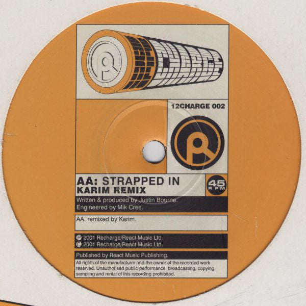 Justin Bourne : Strapped In (12")