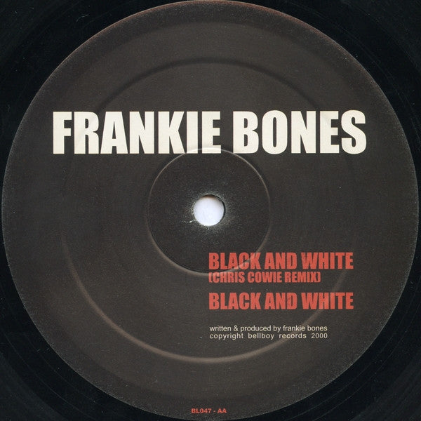 Frankie Bones : America In Black & White EP (12", EP)