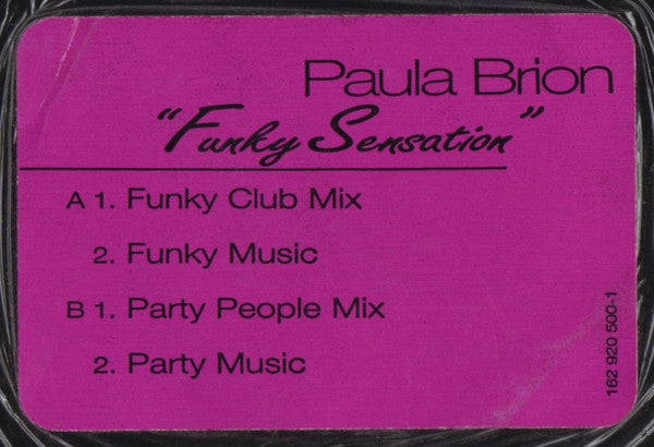 Paula Brion : Funky Sensation (12")