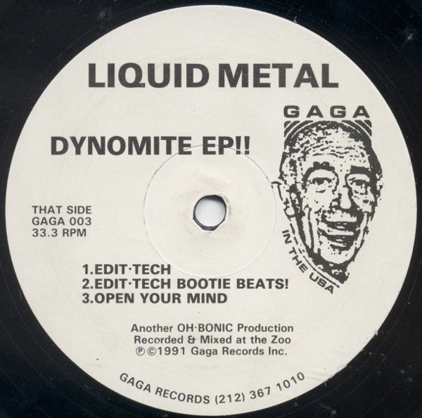 Liquid Metal : Dynomite EP‼ (12", EP)