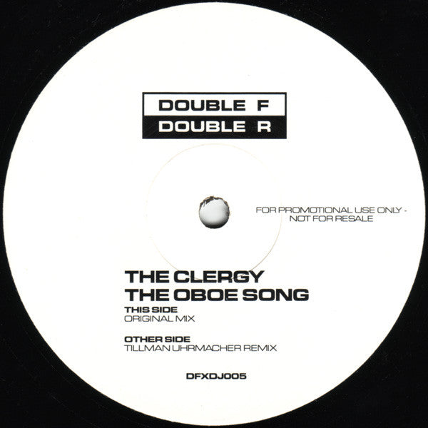 The Clergy : The Oboe Song (12", Promo)