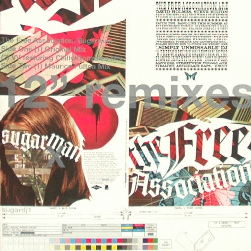 The Free Association : Sugarman (12", Promo)