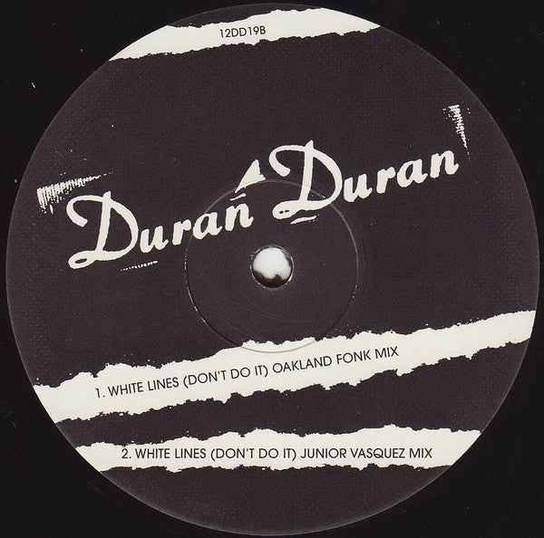 Duran Duran : White Lines (Don't Do It) (12", Single)