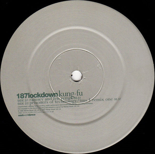 187 Lockdown : Kung-Fu (12")
