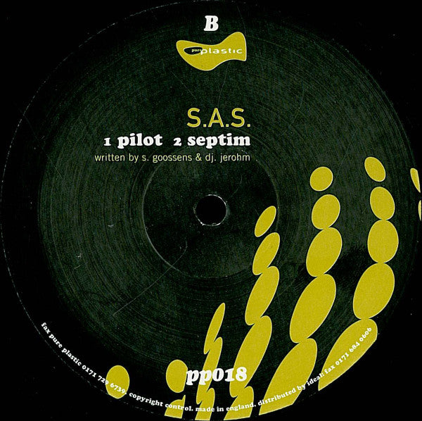 S.A.S. (2) : Aversion (12")