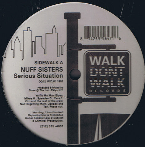 Nuff Sisters : Serious Situation (12")