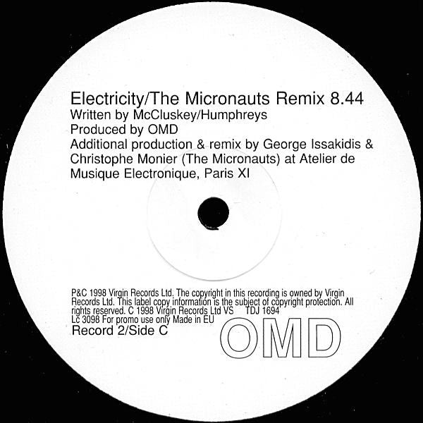 Orchestral Manoeuvres In The Dark : The OMD Remixes (2x12", Promo)
