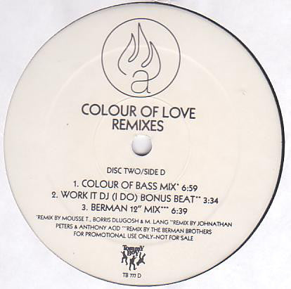 Amber : Colour Of Love (Remixes) (2x12", Ltd, Promo, Gat)