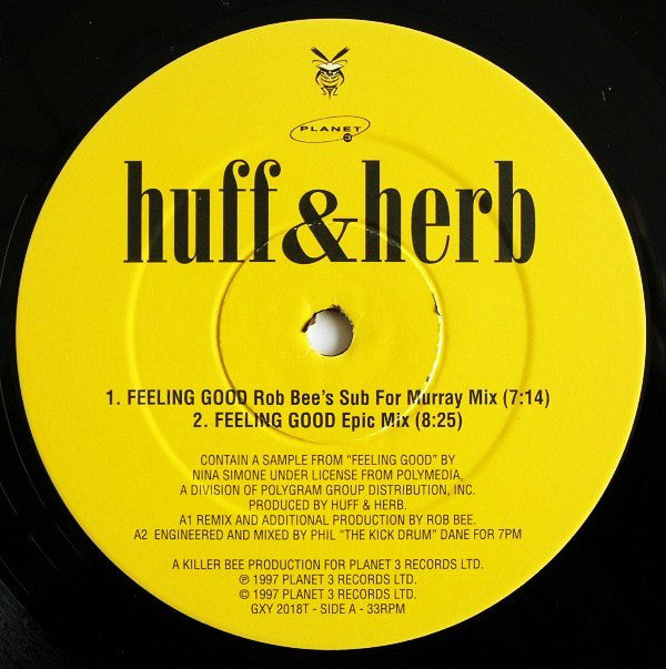 Huff & Herb : Feeling Good (12")