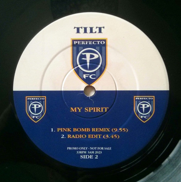 Tilt : My Spirit (12", Promo)