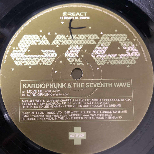 GTO : Kardiophunk & The Seventh Wave (12")