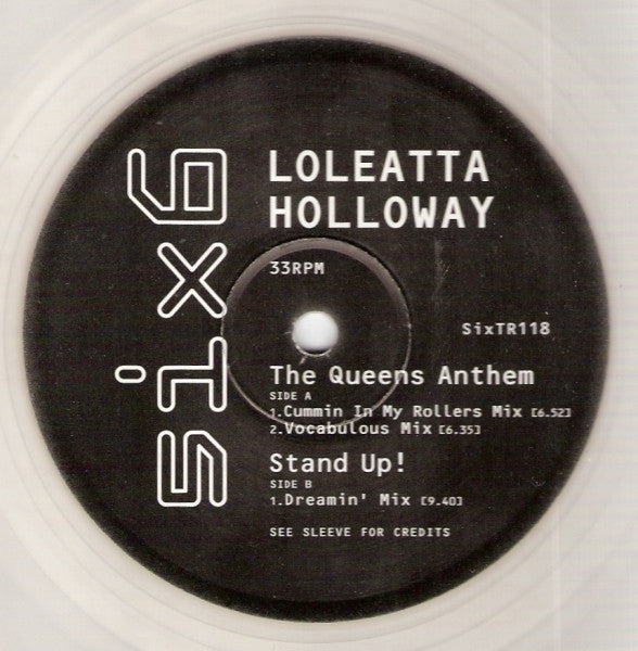 Loleatta Holloway : The Queens Anthem (12", Ltd, Cle)