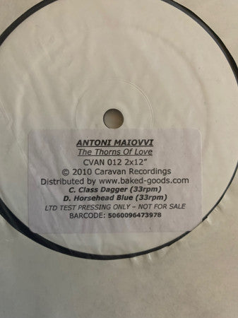 Antoni Maiovvi : The Thorns Of Love (2x12", Album, Promo, W/Lbl)