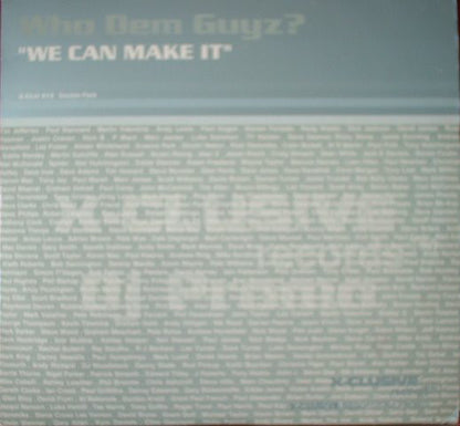Who Dem Guyz? : We Can Make It (2x12", Promo)