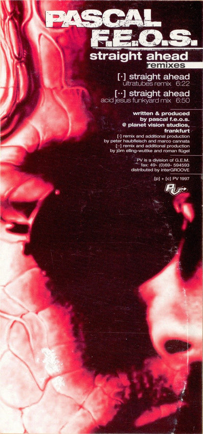 Pascal F.E.O.S. : Straight Ahead (Remixes) (12")