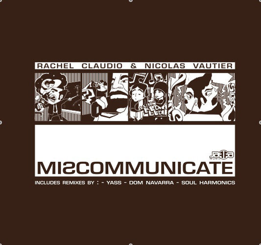 Rachel Claudio & Nicolas Vautier : Miscommunicate (12")