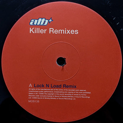 ATB : Killer Remixes (12")